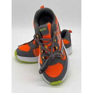 Saucony Kids Orange & Gray Sneakers Size 13